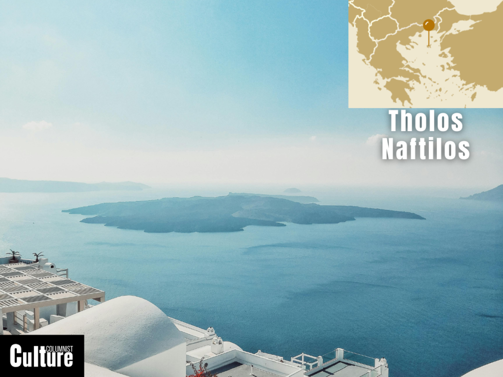 tholos nafitolo santorini volcano greece