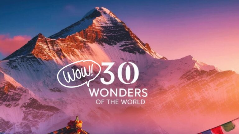 wonders of the world, amazing things to see in the world, bucket list travel