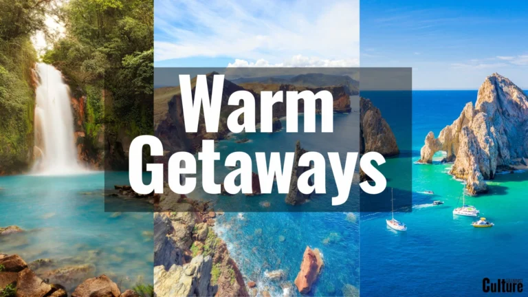 Warm Getaways for October Vacations: Tropical Destinations, Caribbean Beaches & Fall Getaways for Couples, Families & Winter Escapes